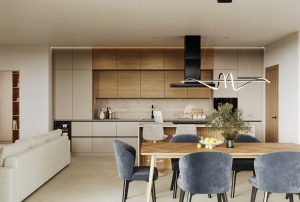 Családi ház belsőépítészet